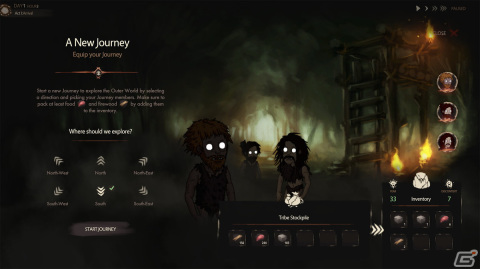 ラヴクラフト系サバイバルゲーム「The Tribe Must Survive」Steam Next Fest 2024で無料デモが公開!不気味な石器時代を部族の仲間と生き残れの画像