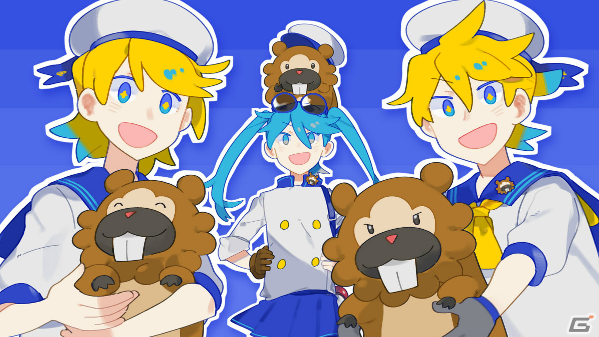 「ポケモン feat. 初音ミク Project VOLTAGE」ワンダフル☆オポチュニティ！による「ゴー！ビッパ団」のMVが公開の画像1