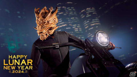 「GTAオンライン」旧正月キャンペーンが開催！ログインしたプレイヤー全員に「木製ドラゴンマスク」や「赤の旧正月ドレス」がプレゼントの画像2