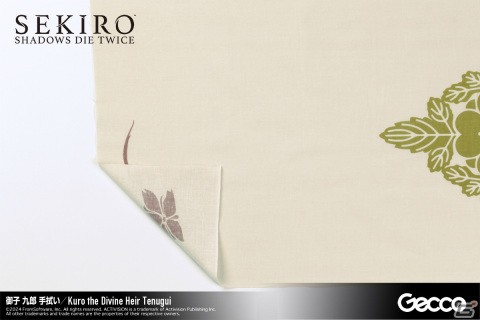 「SEKIRO: SHADOWS DIE TWICE」より“紋”をモチーフとした手拭いが登場！予約受付を開始の画像5