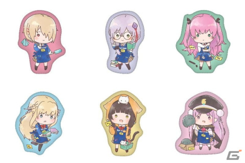「ヘブバン」とヴィレッジヴァンガードのコラボグッズが3月1日に発売！茅森月歌ら第31A部隊がエプロンをつけてお仕事するイラストに注目の画像2