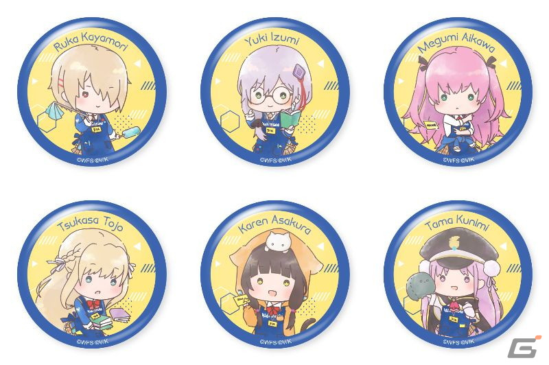 ヘブバン 茅森月歌 3周年 缶バッジ 5つ ヘブバン 茅森月歌 3周年 缶バッジ 5つ - メルカリ