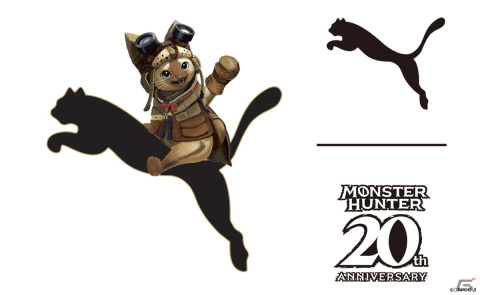 「モンスターハンター」シリーズの20周年を記念したコラボ「PUMA x MONSTER HUNTER」コレクションが2024年シーズンに発売決定！の画像1