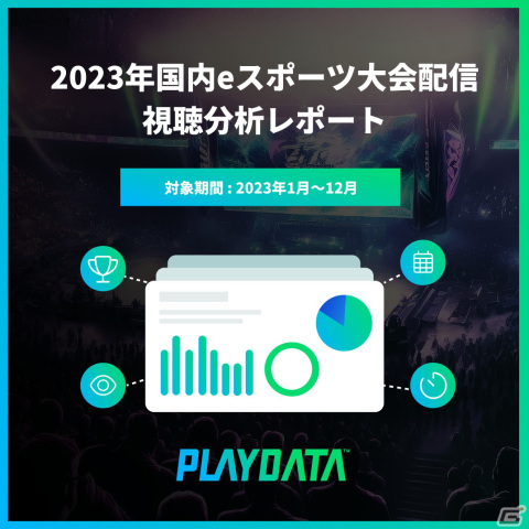 プレイブレーンが国内eスポーツ大会配信視聴分析レポートを販売―2023年のeスポーツ大会配信の累計視聴時間は前年比15％増の9,500万時間以上にの画像2