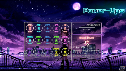 左右迎撃ハイスピードアクション「Tokyo Waning Moon」の無料体験版がSteamで配信！開発者による実況プレイが2月7日・9日に実施の画像5