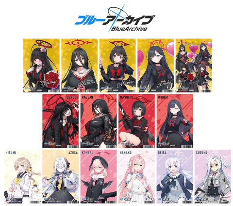 「ブルアカ」3rd ANNIVERSARY FAIR.が2月17日よりアニメイトで開催！正義実現委員会メンバーの描き下ろしイラストを使用したグッズもの画像1