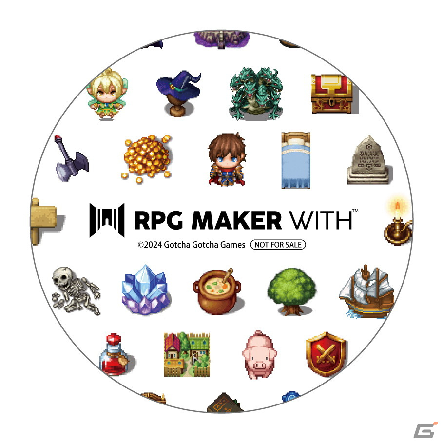「RPG MAKER WITH」Switchパッケージ版の初回限定特典と店舗予約特典が公開！キャラクターセットなどの追加コンテンツもラインナップの画像