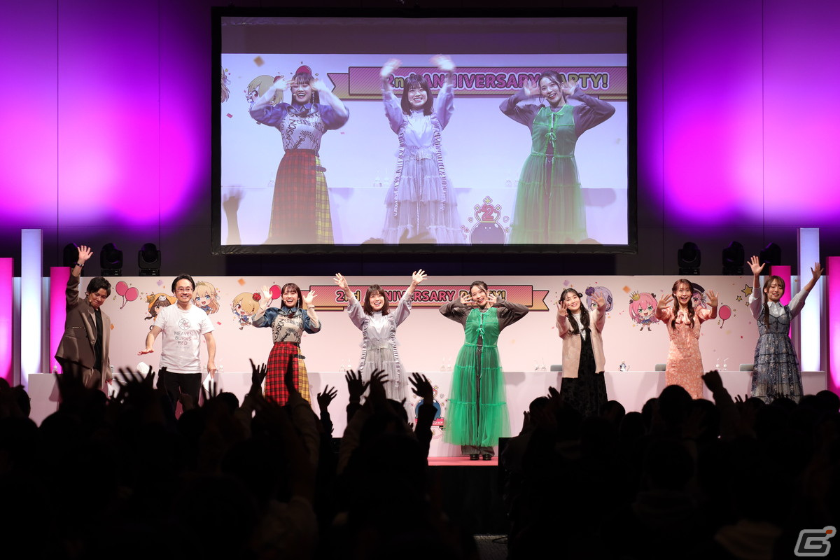 「ヘブンバーンズレッド2nd Anniversary Party!」レポート――メインストーリー第五章前編は2月23日からスタート！の画像