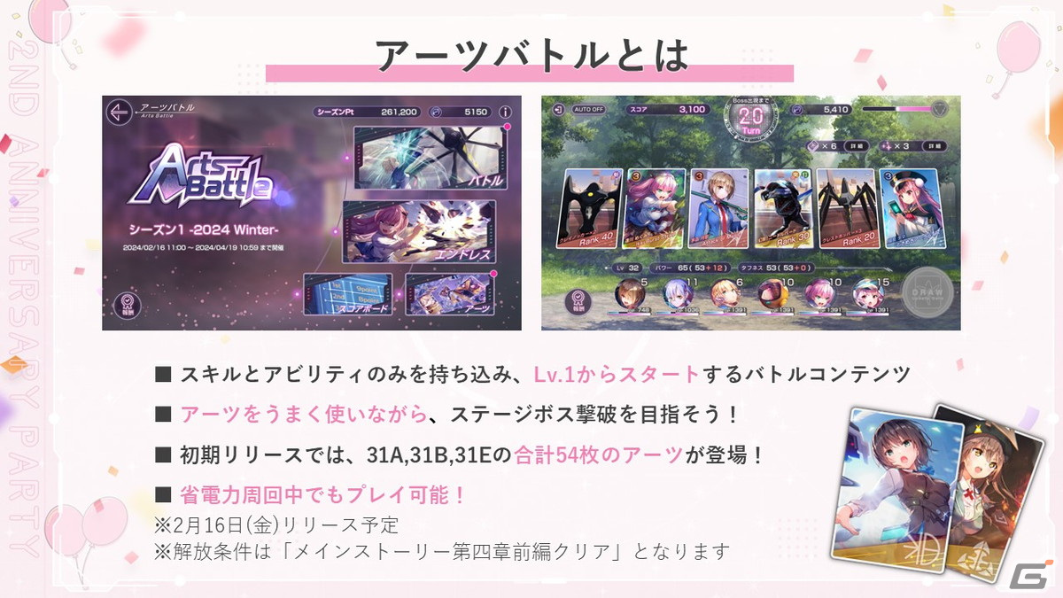 「ヘブンバーンズレッド2nd Anniversary Party!」レポート――メインストーリー第五章前編は2月23日からスタート！の画像