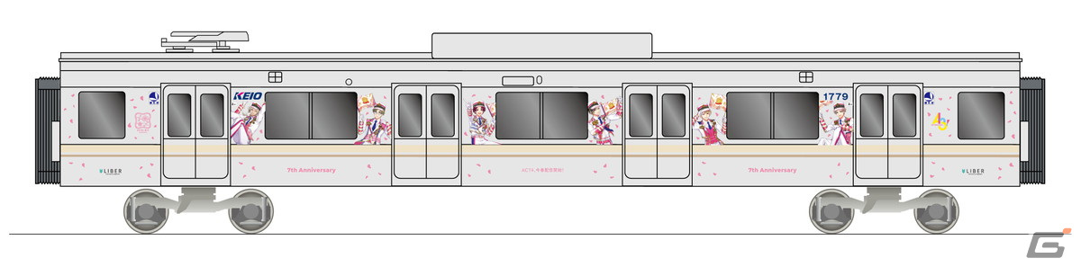 「A3!」と京王電鉄とのコラボが2月26日より開催！MANKAIトレインの運行や一日乗車券の販売などを予定の画像