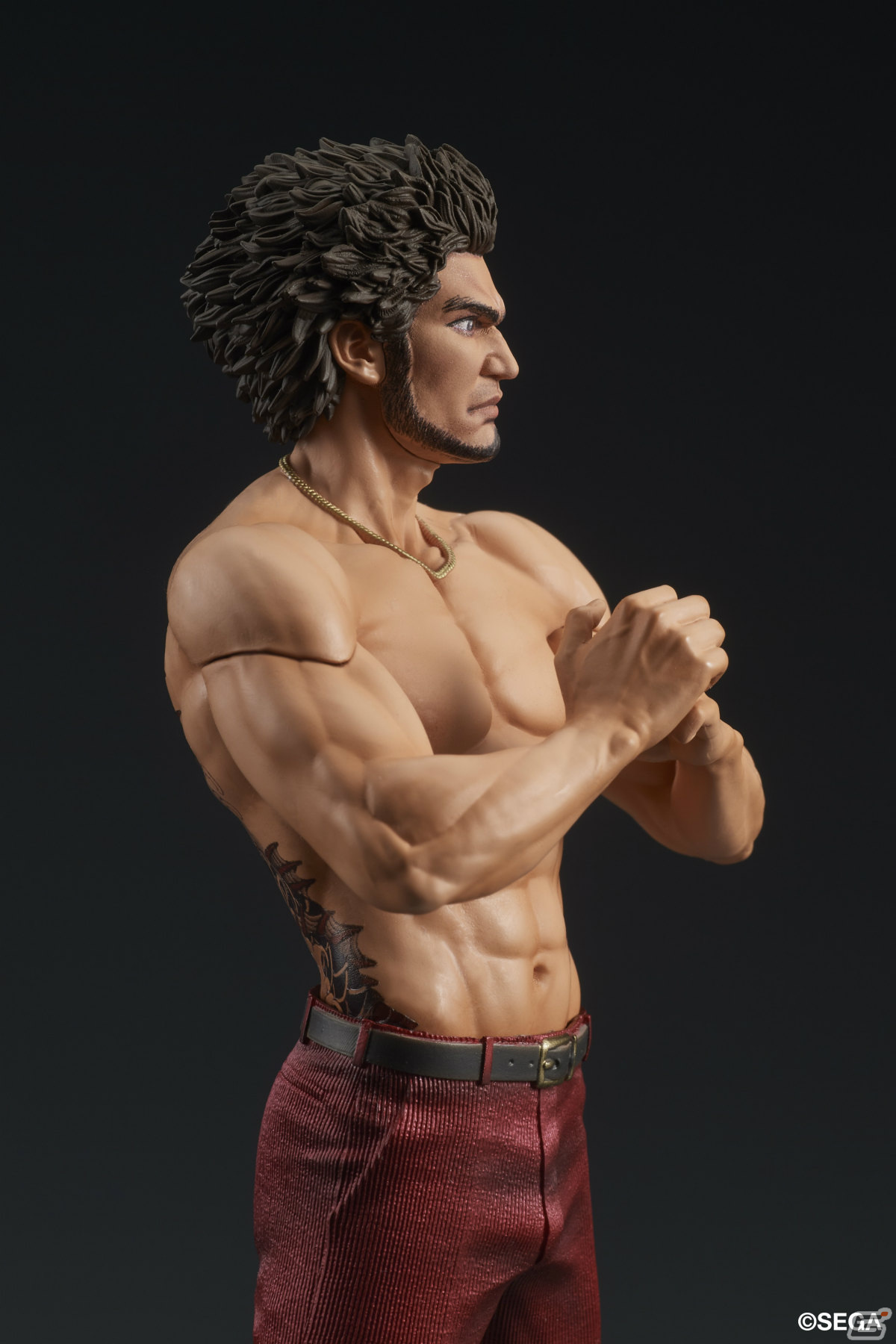 「龍が如く」刺青姿の春日一番がフィギュア化！闘志溢れる表情はデジタル造形＆印刷技術で精密に表現の画像
