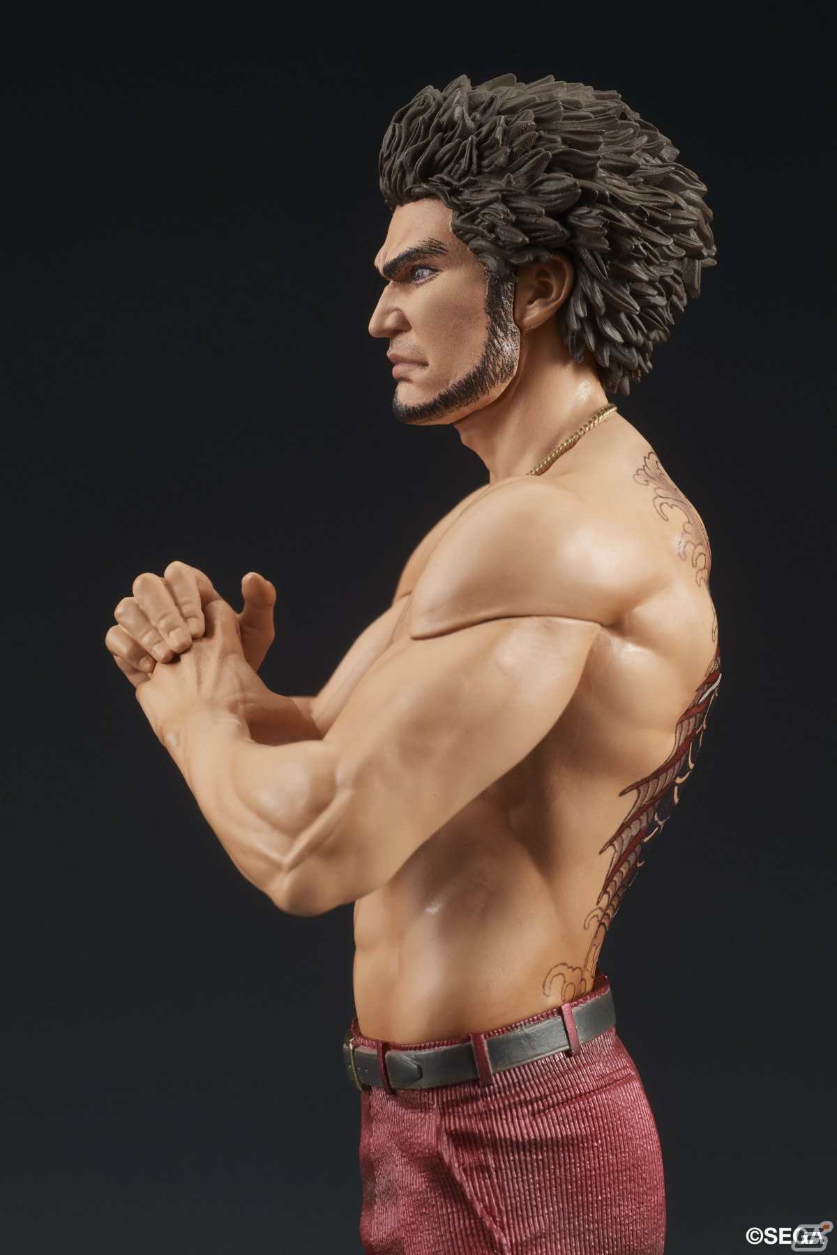 「龍が如く」刺青姿の春日一番がフィギュア化！闘志溢れる表情はデジタル造形＆印刷技術で精密に表現の画像