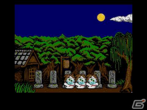 コンパイルにより1991年にリリースされた観賞用ソフト「B.G.V 妖気な夜（MSX2版）」がプロジェクトEGGにて無料配信！の画像
