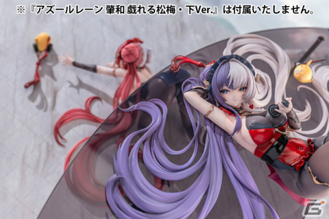 「アズレン」より「応瑞 戯れる松梅・上 Ver.」「肇和 戯れる松梅・下 Ver.」が1/6スケールでフィギュア化！の画像10