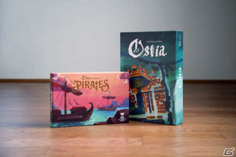ボードゲーム「Ostia」の大型拡張セット「Pirates」のクラウドファンディングが2月27日に開始！事前登録キャンペーンは本日スタートの画像3