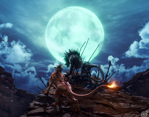「FFVII リバース」にて重要な鍵となる場所「忘らるる都」で祈りを捧げるエアリスを描いたビジュアルが公開！の画像2