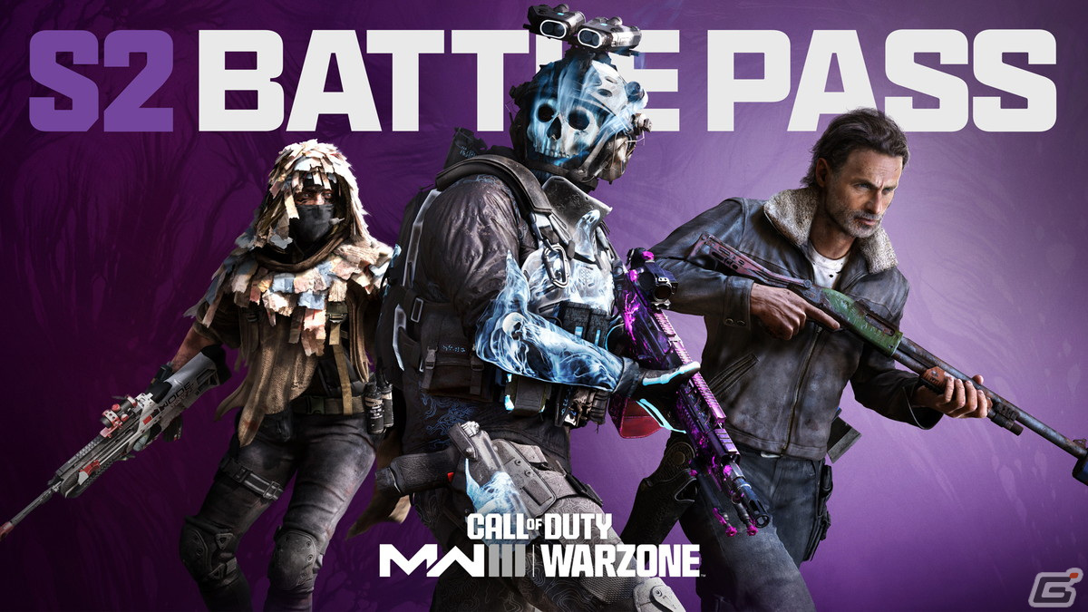 「CoD: MW III」「CoD: Warzone」シーズン2のバトルパスコンテンツを紹介!エリートオペレータースキン、幽霊のような武器設計図が登場の画像