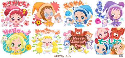 「LINE バブル2」とアニメ「おジャ魔女どれみ」シリーズのコラボが開催！どれみ＆ドド、はづき＆レレ、あいこ＆ミミたちが登場の画像2