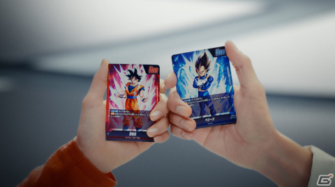 「ドラゴンボールスーパーカードゲーム フュージョンワールド」のTVCMが2月10日より放映!成田凌さんと森七菜さんがカードで激闘を演じるの画像