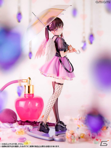 イラストレーター・フカヒレ氏のイラスト「傘を開いて翼を閉じて」より心羽（みはね）がフィギュア化！の画像18