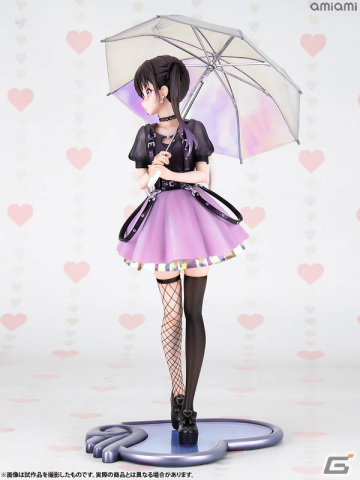 フカヒレ　傘をひらいて翼をとじて　心羽　極厚アクリルボード 1/7スケールフィギュア 傘をひらいて翼をとじて心羽 - Goldenhead