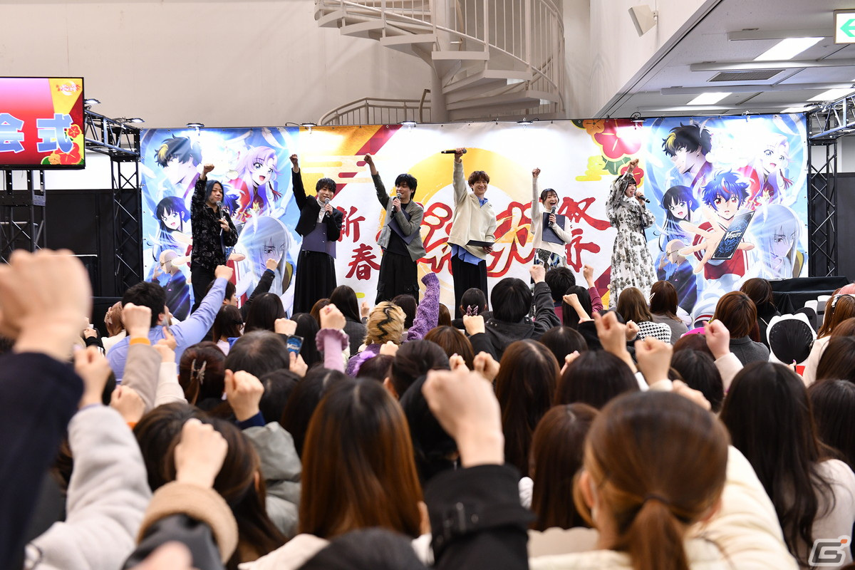 (左から順に敬称略)ナック、森嶋秀太、真野拓実、宮田俊哉、岩田陽葵、進藤あまね