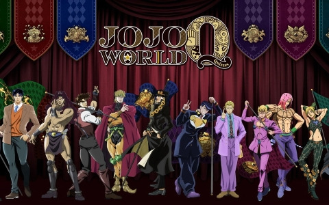 アニメ「ジョジョの奇妙な冒険」のクイズアトラクションなどが楽しめるテーマパーク「JOJO WORLD Quizzes」が3月より全国各地で順次開催！