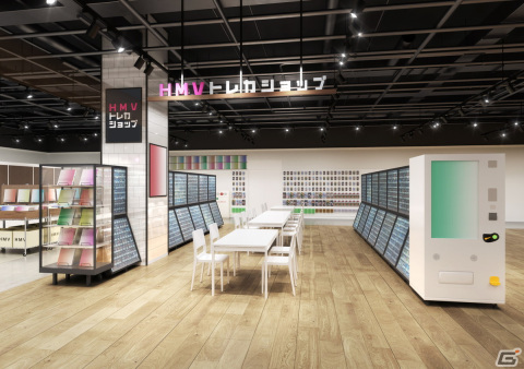 TCG専門店「HMVトレカショップ」が大阪・心斎橋に3月8日オープン！にもしさん描き下ろしプレイマットの販売もの画像1