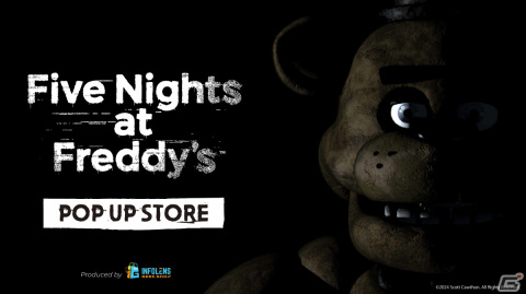 「Five Nights at Freddy's」の公式ポップアップストアが2月16日より新宿、3月1日より難波で実施！の画像1