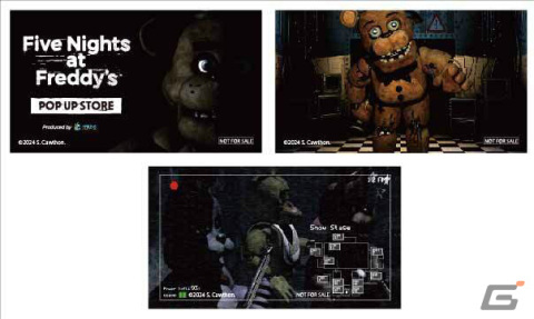 「Five Nights at Freddy's」の公式ポップアップストアが2月16日より新宿、3月1日より難波で実施！の画像7