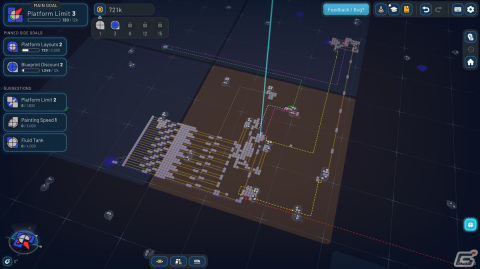 自動化生産シミュレーションゲーム「shapez2」の体験版が「Steam Next Fest」にて公開!の画像