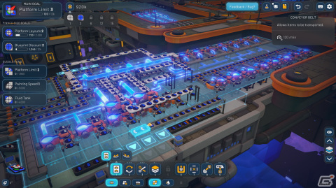 自動化生産シミュレーションゲーム「shapez2」の体験版が「Steam Next