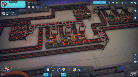 自動化生産シミュレーションゲーム「shapez2」の体験版が「Steam Next