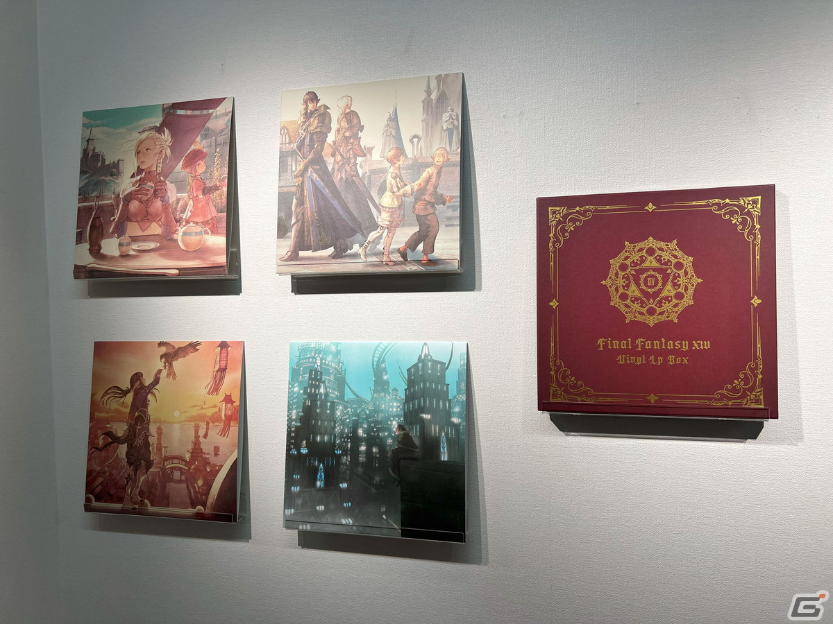 音楽レーベル「SQUARE ENIX MUSIC」のアナログレコード商品の展示会をレポート――実際にレコードを手に取り視聴できる貴重な機会をお見逃しなく！の画像
