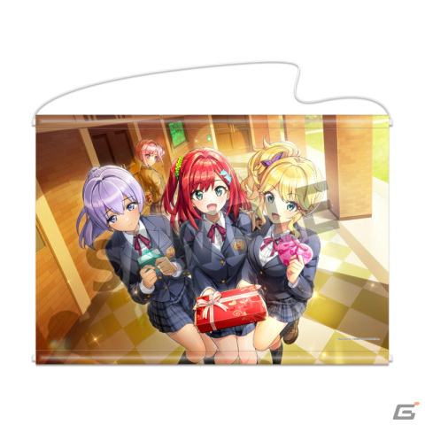 「ドルフィンウェーブ」ゲーム内イラストを使用したB2タペストリーの予約受付が開始！水着姿のトモなど14種がラインナップの画像6