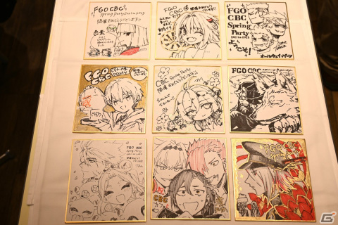 「FGO CBC Spring Party ～2021 to 2023～」東京会場の内覧会レポート！サーヴァントたちのカラーやイメージを取り入れたメニューの試食もの画像27