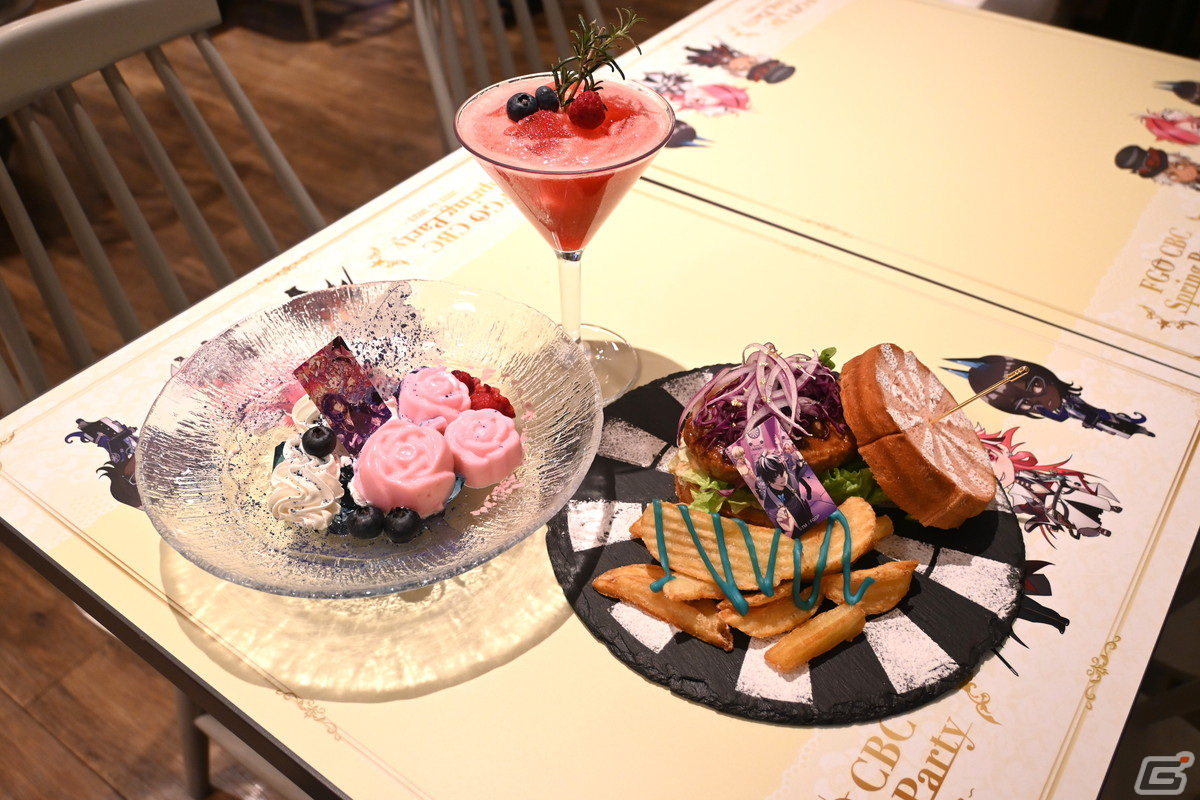 「FGO CBC Spring Party ~2021 to 2023~」東京会場の内覧会レポート!サーヴァントたちのカラーやイメージを取り入れたメニューの試食もの画像
