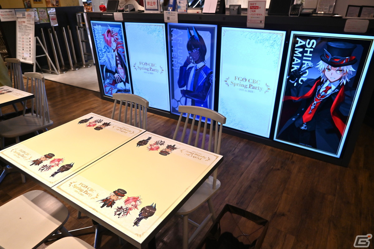 「FGO CBC Spring Party ~2021 to 2023~」東京会場の内覧会レポート!サーヴァントたちのカラーやイメージを取り入れたメニューの試食もの画像