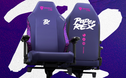 Secretlabとプロeスポーツチーム「Paper Rex」のコラボゲーミングチェア「Secretlab TITAN Evo Paper Rex エディション」が数量限定で発売！