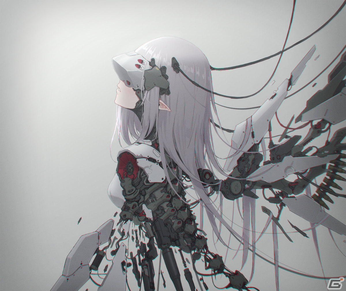 ニトロプラスの新作「Dolls Nest」が2024年に発売!少女型機械を操り荒廃した世界を探索するカスタマイズ3Dアクションの画像