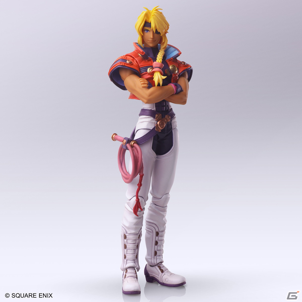 「ゼノギアス」バルトロメイ・ファティマのBRING ARTSが発売決定！交換顔や手のほか、両手に持たせられる鞭も付属の画像1
