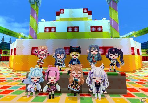 「テラビット」VTuberグループ「星めぐり学園」のポップアップストアがバレンタインデーに出現！ゲーム内からリアルグッズを購入可能の画像1