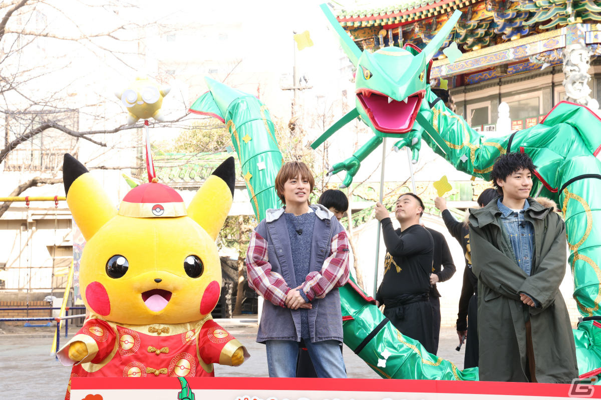 ポケモンスペシャルアニメ「ただいま」公開記念イベントとしてレックウザモチーフの「龍舞」お披露目式が実施！の画像14