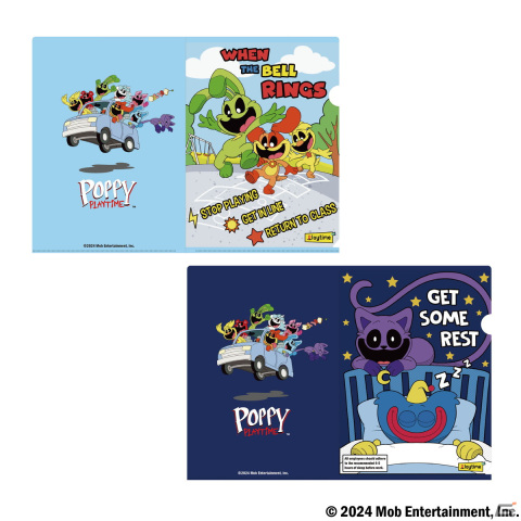 「Poppy Playtime」よりクリアファイルやポスター、ミニタオルなどのグッズが4月中旬より順次発売！の画像2