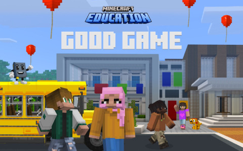 セーファーインターネットデーに合わせて「Minecraft Education」の体験型ワールド「CyberSafe: Good Game」が配信！