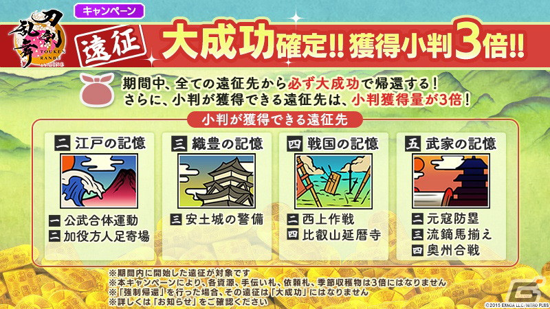 刀剣乱舞ONLINE」でイベント「戦術強化訓練～ちよこ大作戦～」が開催