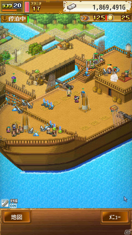 iOS版「大海賊クエスト島DX」がリリース!海賊団を結成して世界の財宝やモンスターを制覇するSLGの画像