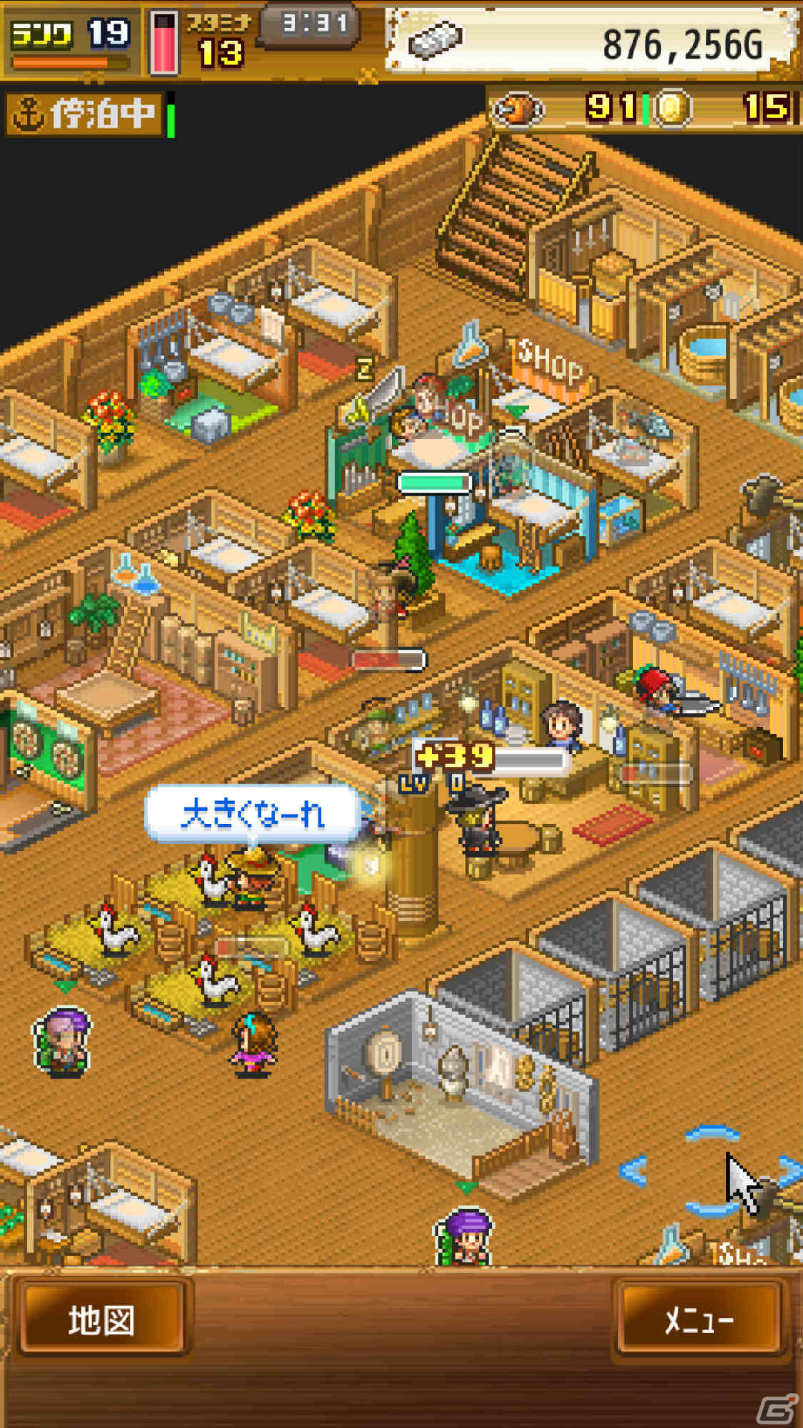 iOS版「大海賊クエスト島DX」がリリース！海賊団を結成して世界の財宝やモンスターを制覇するSLGの画像2