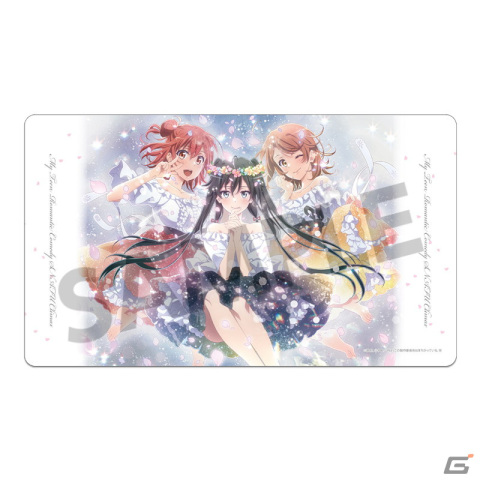 「やはり俺の青春ラブコメはまちがっている。シリーズ」キャンバスアート、ビジュアルアクリルプレート、ラバーマット、トレーディングミニ色紙が登場！の画像