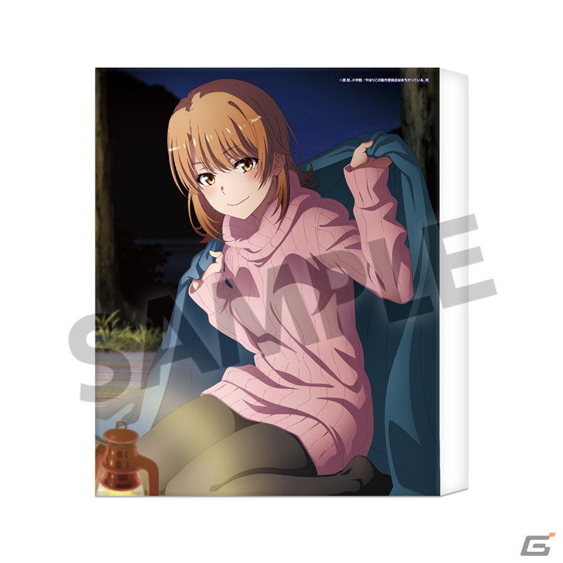 「やはり俺の青春ラブコメはまちがっている。シリーズ」キャンバスアート、ビジュアルアクリルプレート、ラバーマット、トレーディングミニ色紙が登場！の画像2